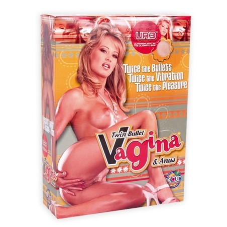 Vagina & Anus Twin Bullet UR3