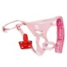 Janine's Pink Leather Ultra Harness