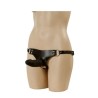 Strap on With Dildo Leather Black
