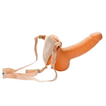 Prosthetic With Straps Closed