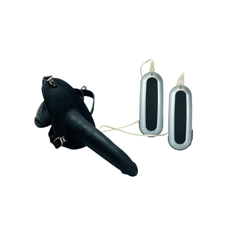 Black Vibro Duo Prosthetic Medium