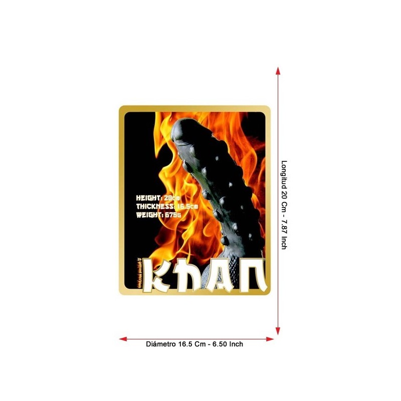 Dildoes Khan Dildo 20 Cm/7.87"