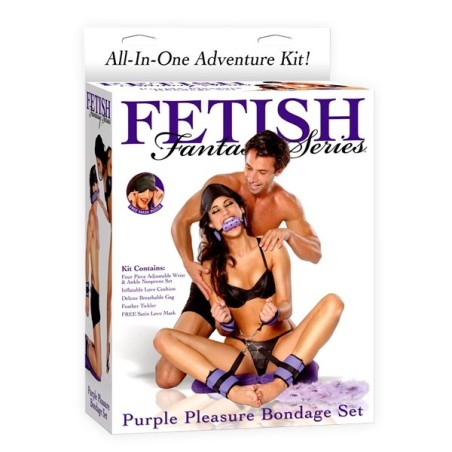 Purple Pleasure Bondage Set