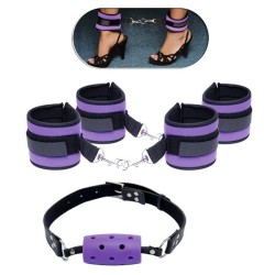 Purple Pleasure Bondage Set
