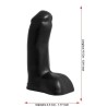 DP045 Silent Sniper Dildo Black 15 cm / 5.91"