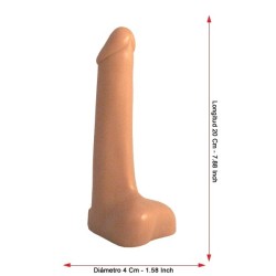DP050 GI John Dildo Flesh 20 cm / 7.88"