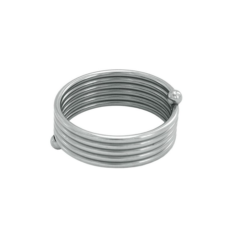 Stainless Steel Roller Cock Ring 55 mm