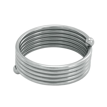 Stainless Steel Roller Cock Ring 55 mm