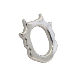 DIOGOL: Diabolo Cockring Silver
