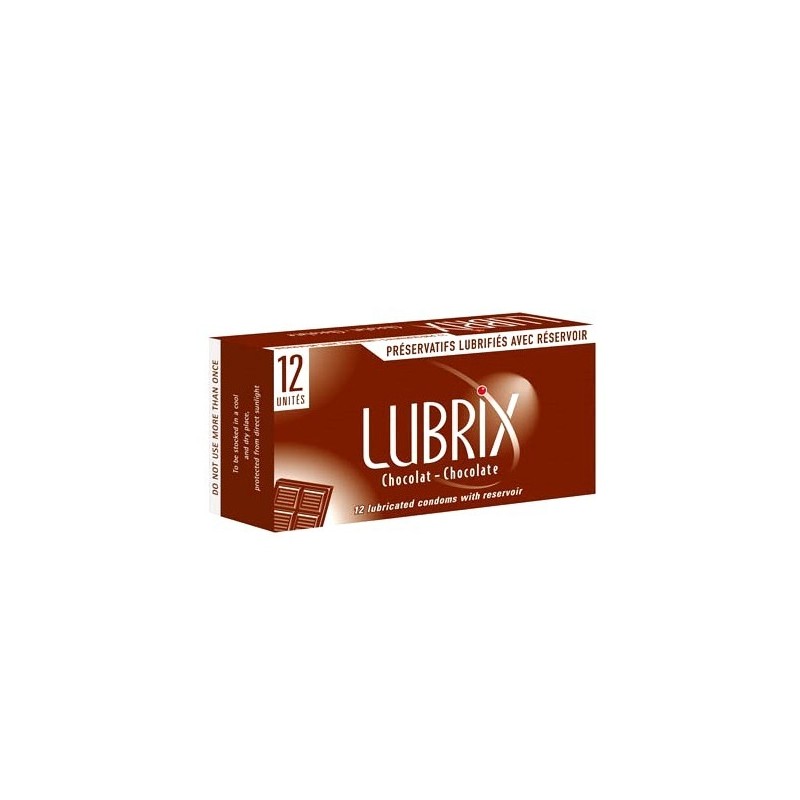 Préservatif Lubrix Chocolat 12 Unités