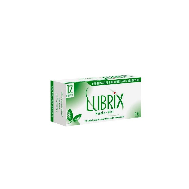 Condom Lubrix Menthol 12 Units