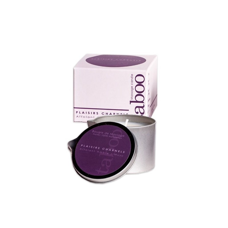 Taboo Massage Candle Plaisirs Charnels  