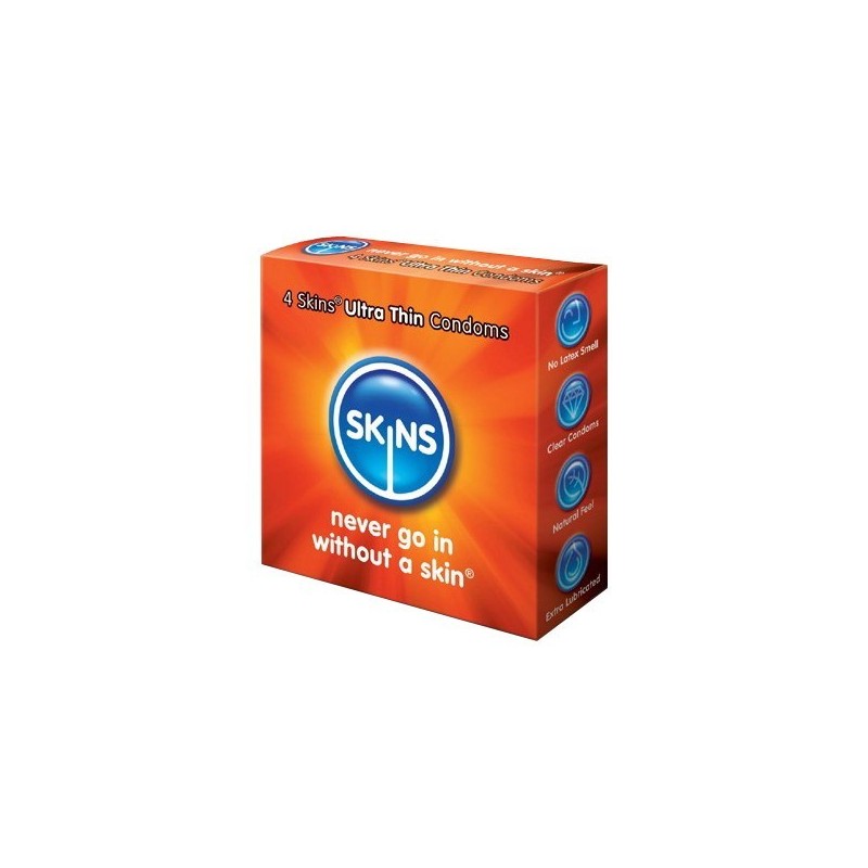 SKINS 4 Ultra Thin Condoms