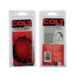 Colt 8 Snap Fastener Leather Strap