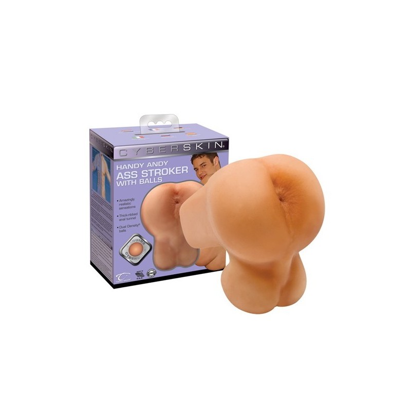 Handy Andy CyberSkin Ass Stroker with Balls