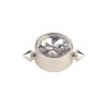 Pinces Seins Argent Swar. Diamant