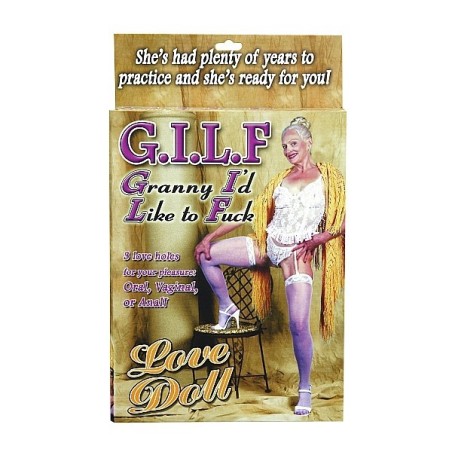 G.I.L.F. Granny I'd Like to Fuck Doll