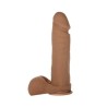 The Realistic Cock UR3 Brown 20.30 cm (8")