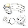 Male Chastity Device - Bird Cage - Stainless Steel