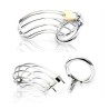Male Chastity Device - Bird Cage - Stainless Steel