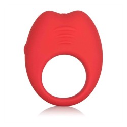Colt Silicone Rechargeable Cock Ring - Red