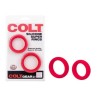 Colt Silicone Super Rings - Red