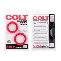 Colt Silicone Super Rings - Red