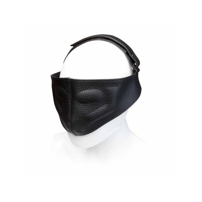 Leather Blinding Mask - Black