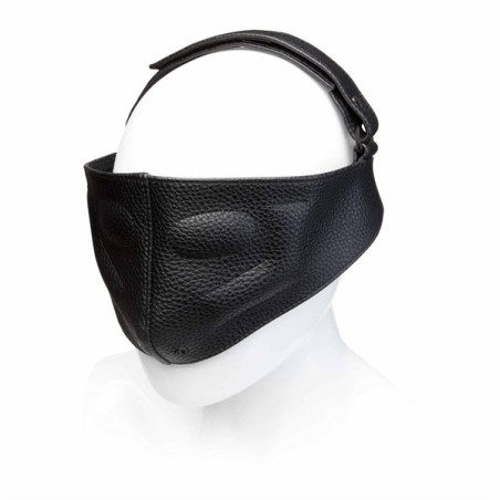Leather Blinding Mask - Black