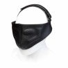 Leather Blinding Mask - Black