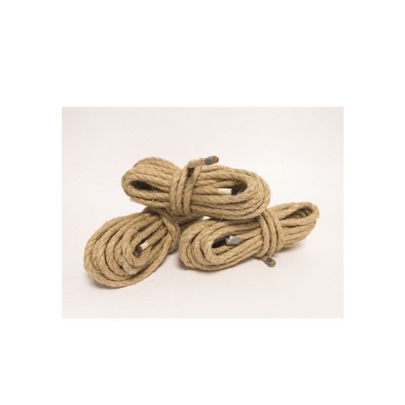 Bondage Rope Hemp 6 m Set of 3