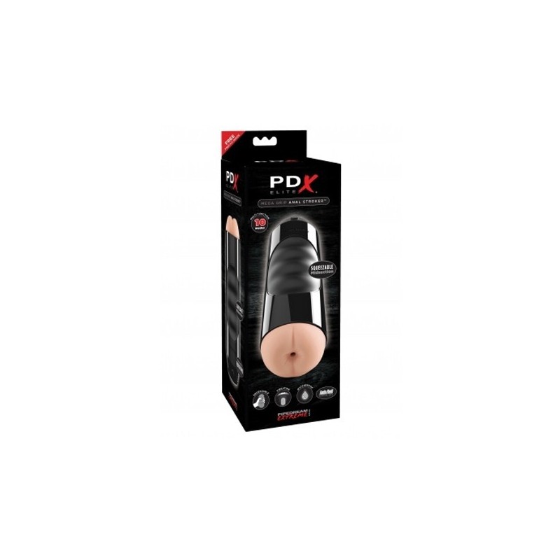 PDX Elite Mega Grip Anal Stroker