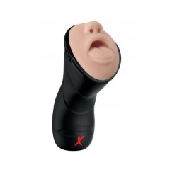 PDX Elite Deep Throat Vibrating Stroker L: 241 mm x D: 94 mm