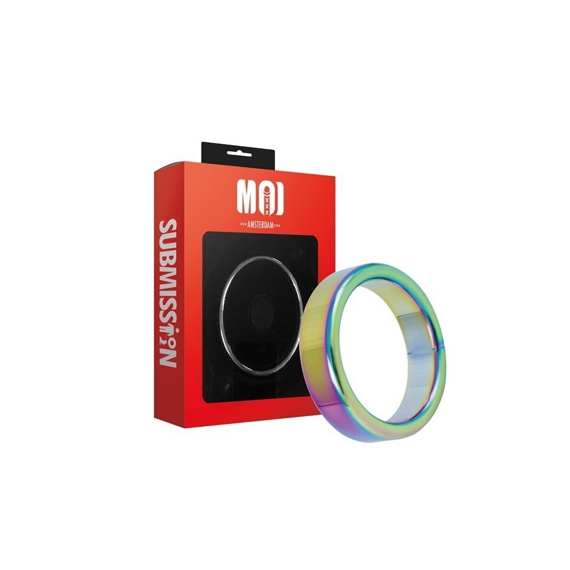 Mr. Pearl 50 | Stainless Steel Cock Ring - Ø 50 mm.