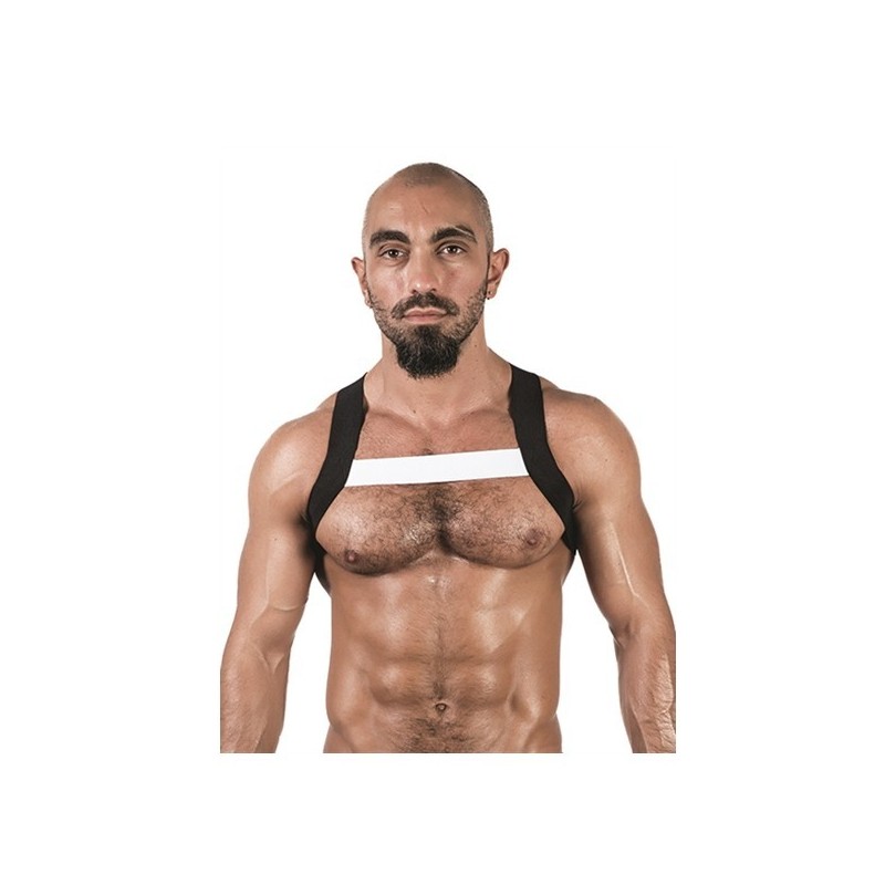 URBAN X-Back Club Harness Black White
