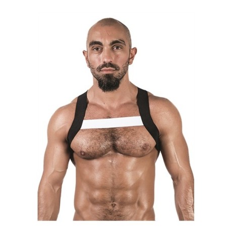 URBAN X-Back Club Harness Black White