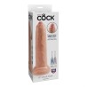 King Cock Uncut Cock 22.85 cm. (9.00 inch) - Flesh
