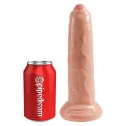 King Cock Uncut Cock 22.85 cm. (9.00 inch) - Flesh